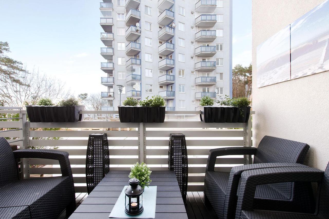 Strandidylle Apartment Mit Meerblick Und Kamin Мендзиздрое Екстериор снимка