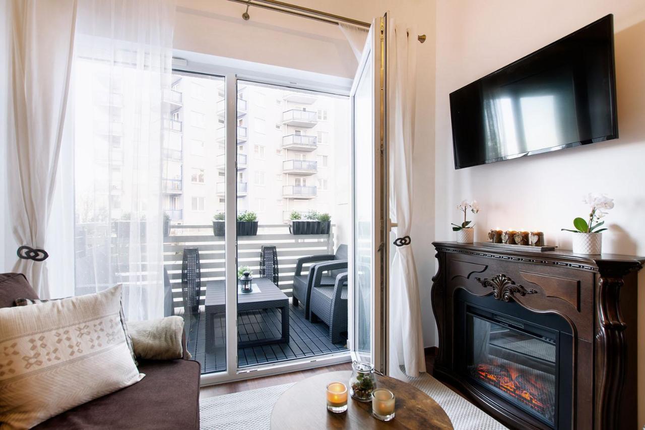 Strandidylle Apartment Mit Meerblick Und Kamin Мендзиздрое Екстериор снимка