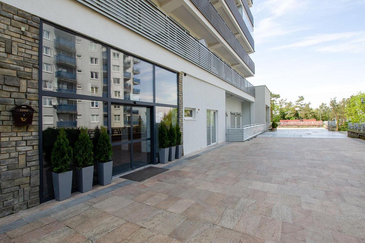 Strandidylle Apartment Mit Meerblick Und Kamin Мендзиздрое Екстериор снимка