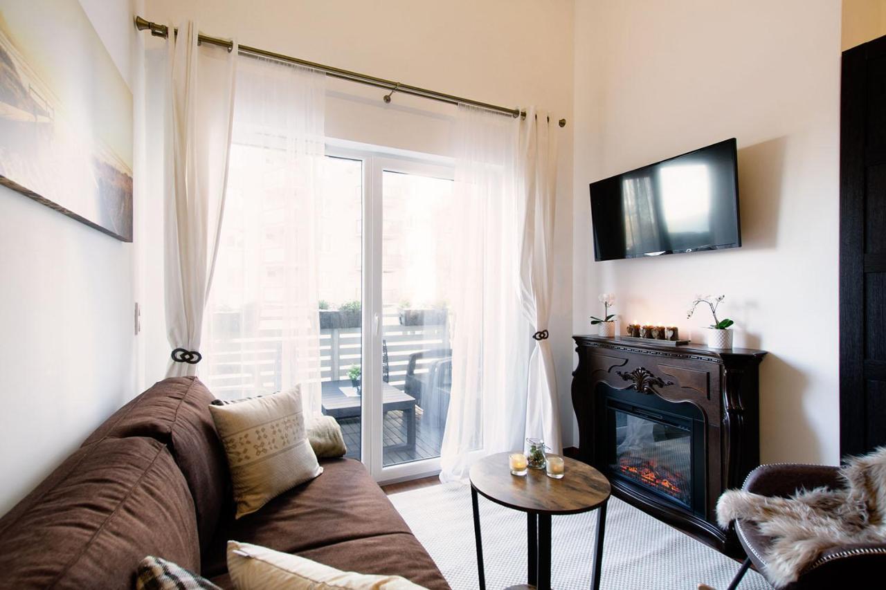 Strandidylle Apartment Mit Meerblick Und Kamin Мендзиздрое Екстериор снимка